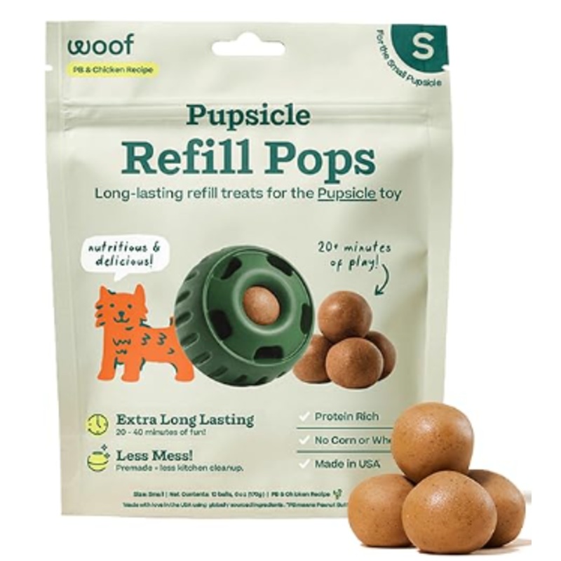 Woof Pupsicle Pops Chicken SM 6z