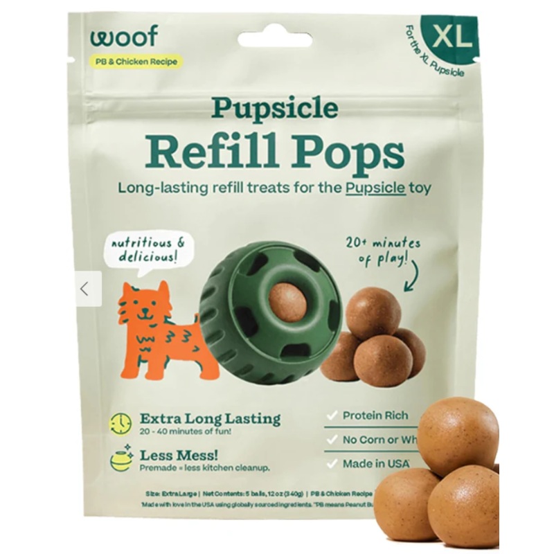 Woof Pupsicle Pops Chicken XLG 8z