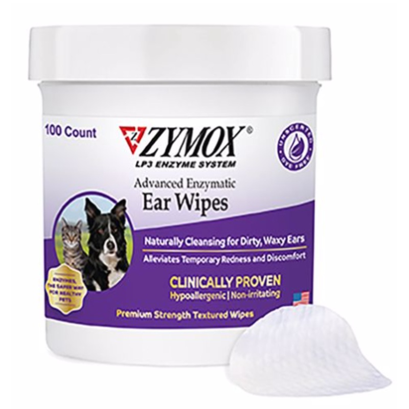 Zymox Advanced Enzymatic Wipes 100ct