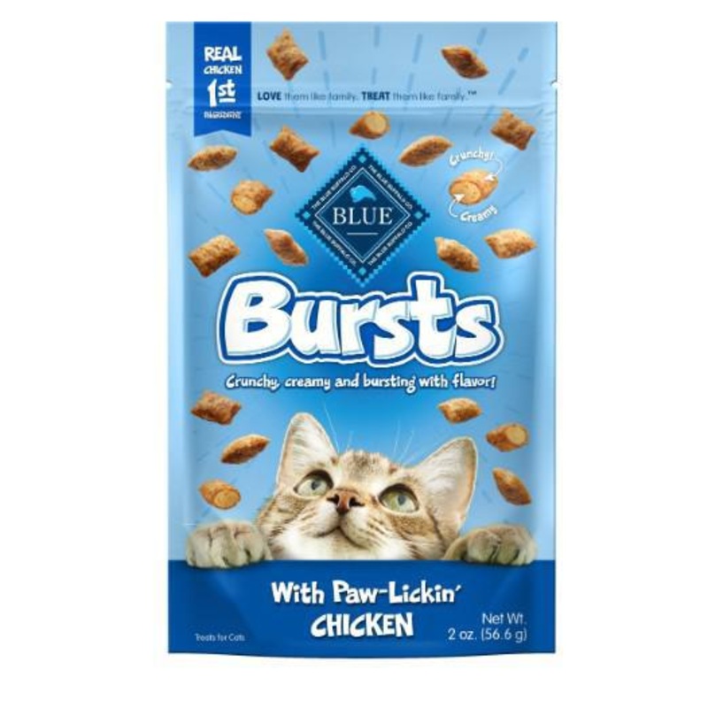Blue Buffalo Buff Bursts Chicken Cat Treat 2 oz