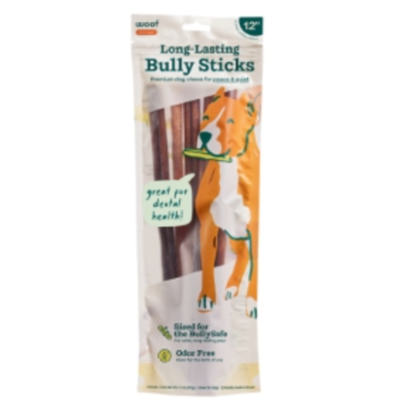 Woof Dog BullySafe Bully Stick 12 inch