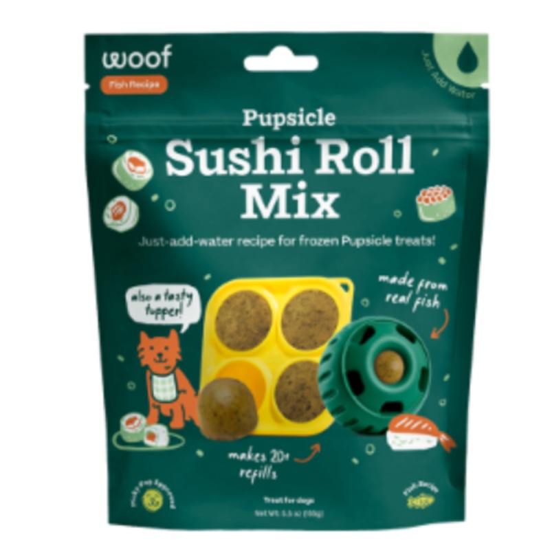 Woof Pupsicle Limited Edition Sushi Roll Mix 5.5oz