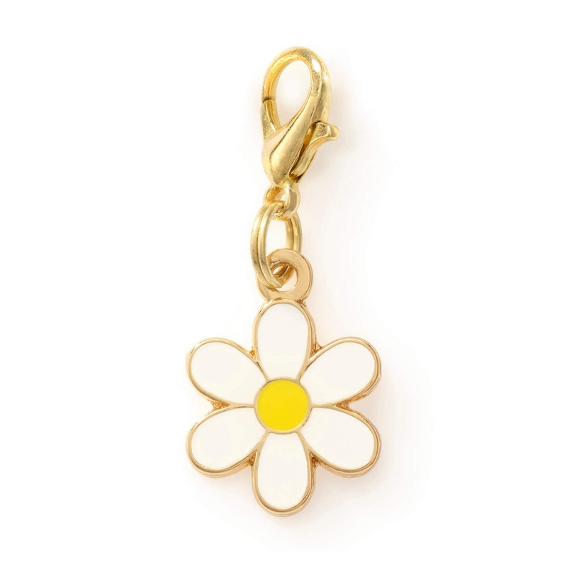 Daisy Collar Charm|Charm Only|Charm + Pet Tag Keeper