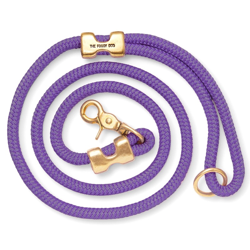Violet Marine Rope Dog Leash|Standard 5ft|Petite 5ft