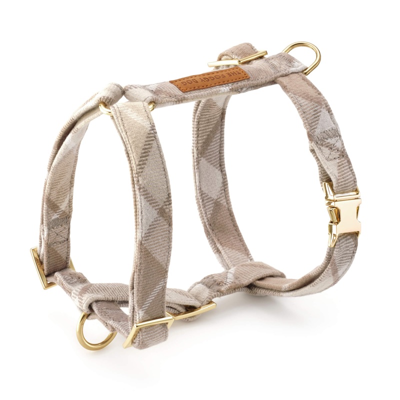 Andover Plaid Flannel Dog Harness