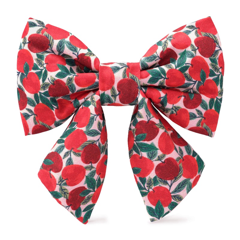 Apple of My Eye Lady Dog Bow|Small|Large