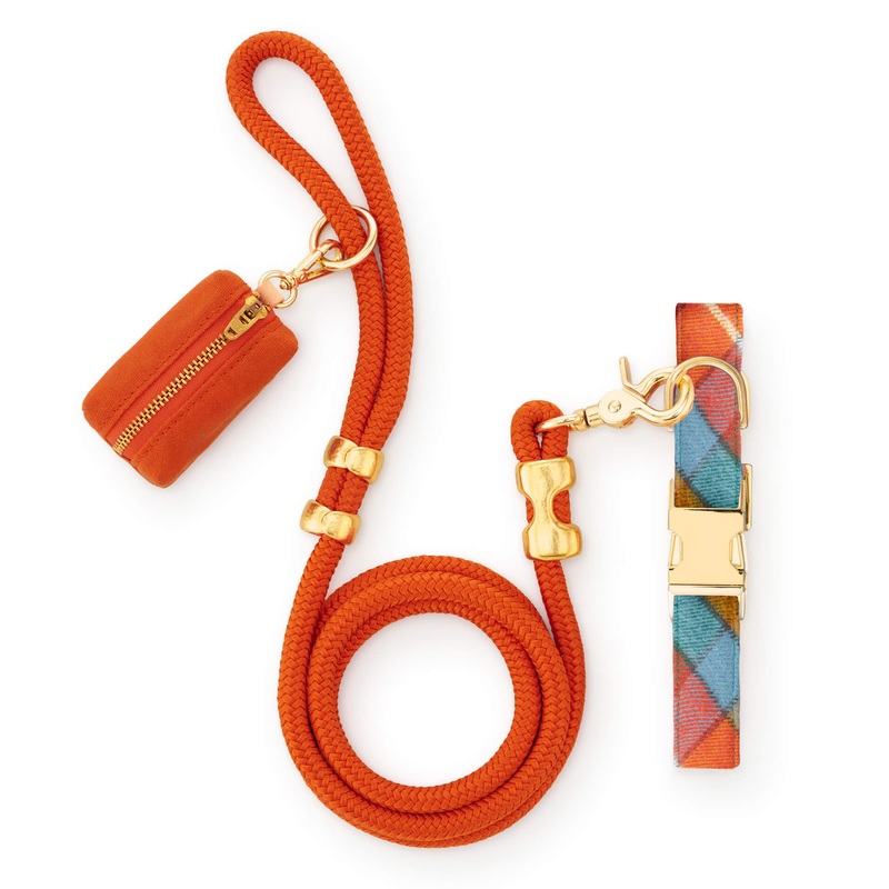 Buchanan Plaid Flannel Collar Walk Set