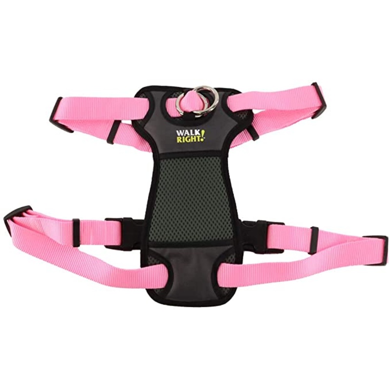Front-Connect Harness for Dogs (Pink)