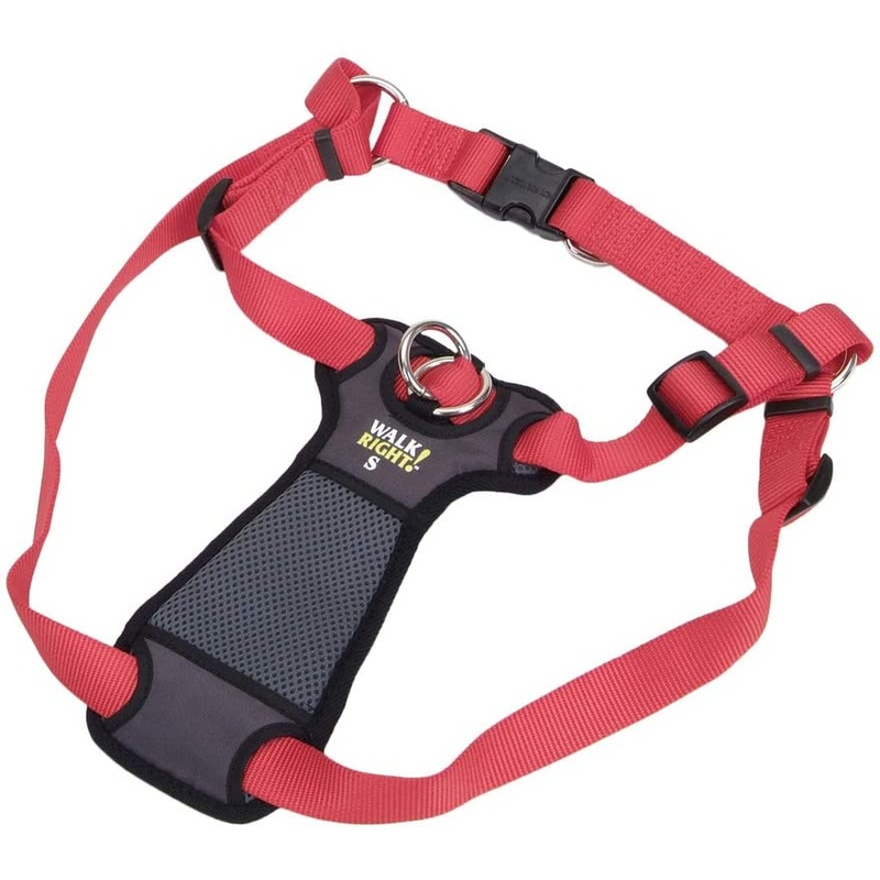 Front-Connect Harness for Dogs (Red)