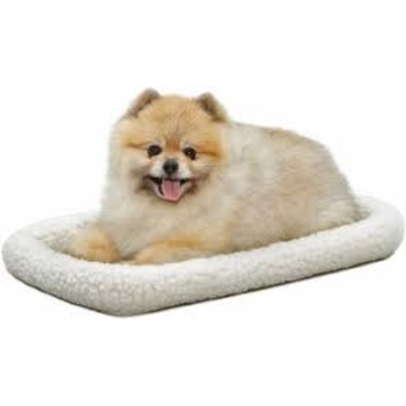 White Fleece Pet Bed|18″|22″|24″|30″|36″|42″