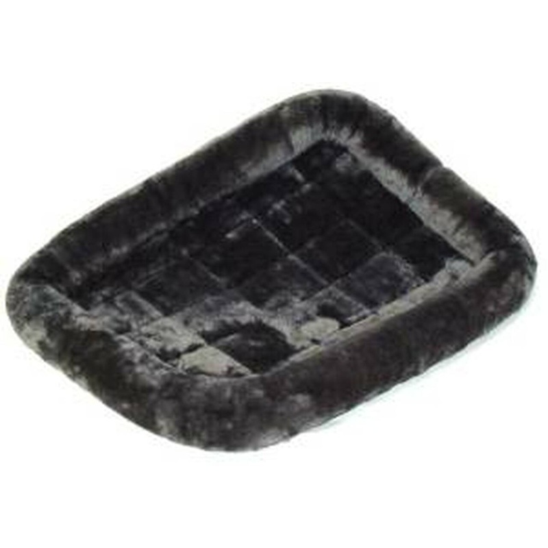 Bolstered Dog or Cat Bed – Black
