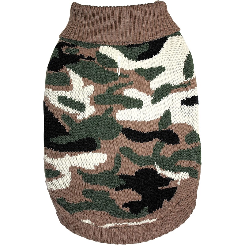 Camouflage Sweater for Dogs or Cats