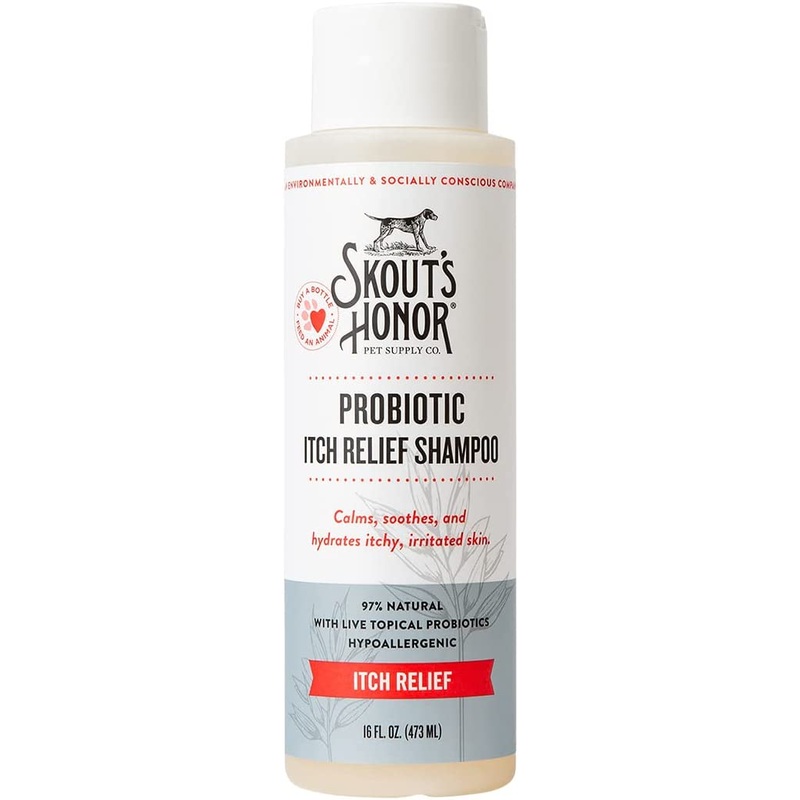 Probiotic Itch Relief Shampoo by Skout’s Honor
