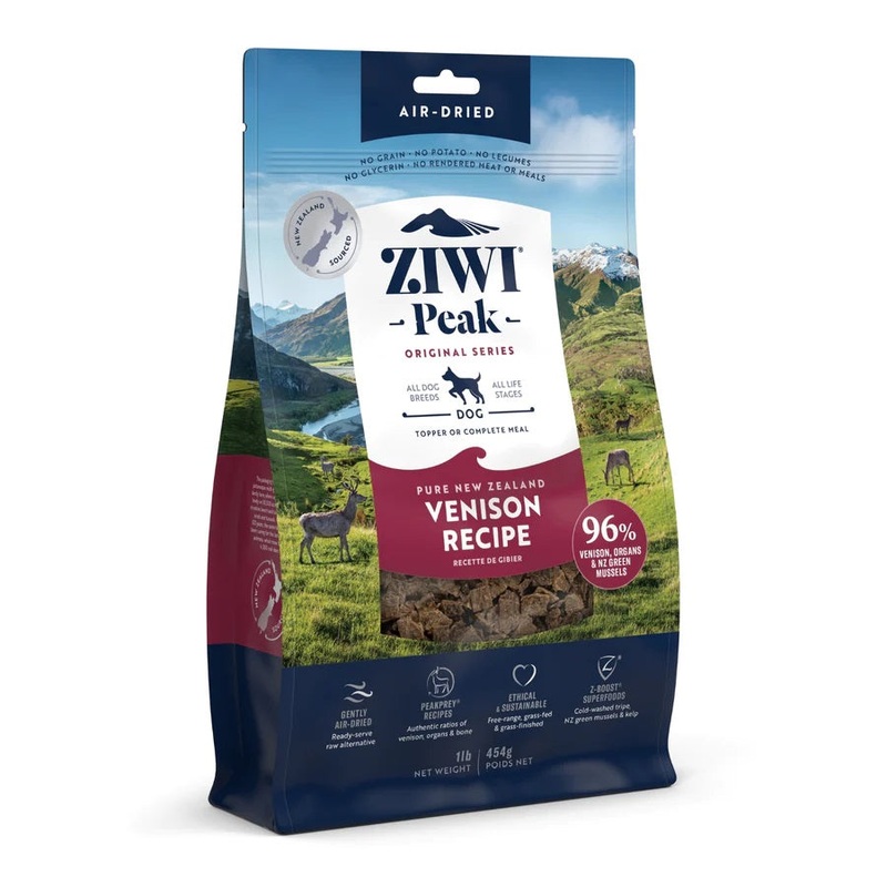 ZIWI Peak Air-Dried Venison Recipe For Dogs