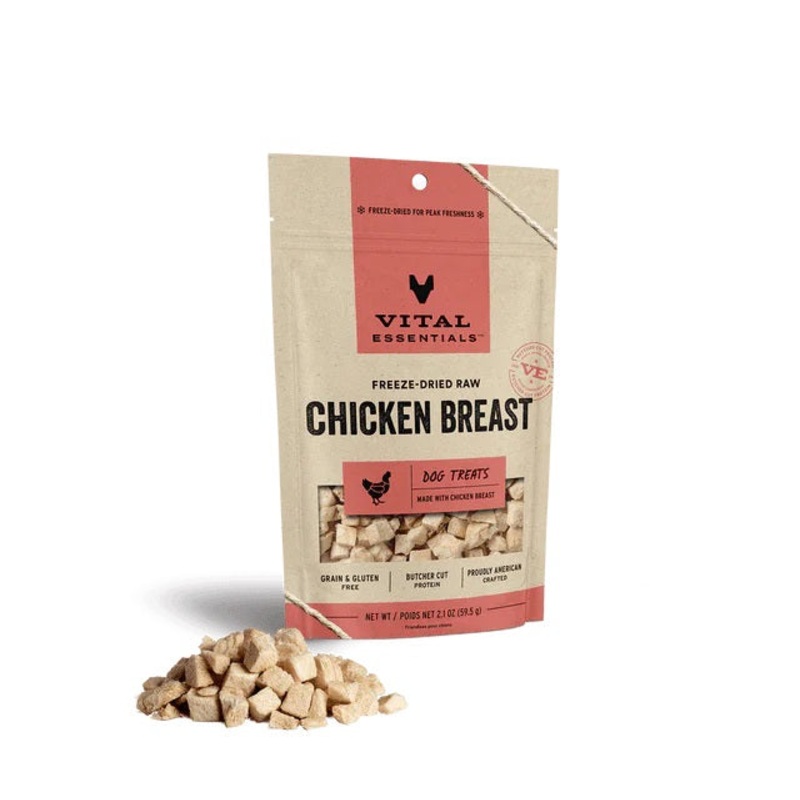 Chicken Breast Dog Treats by Vital Essentials -Freeze Dried