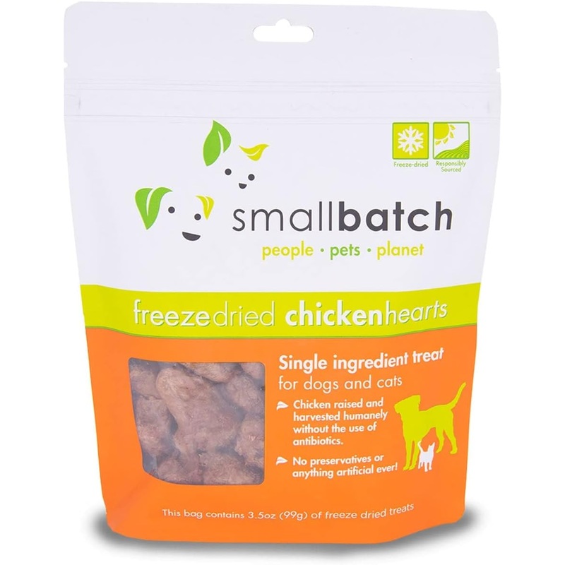 Chicken Heart Treats for Dogs & Cats – Freeze Dried