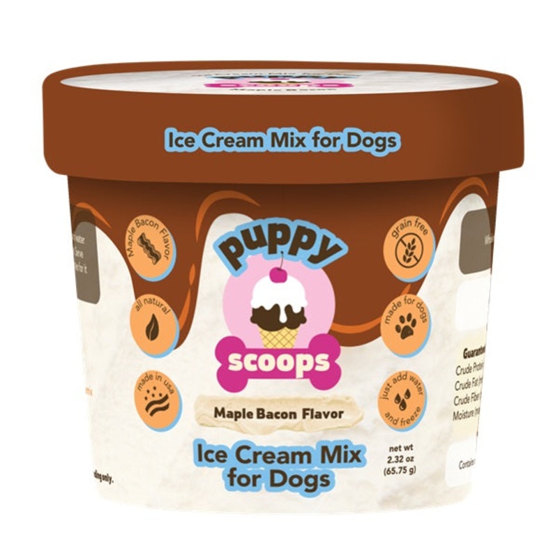Maple Bacon Ice Cream Mix for Dogs