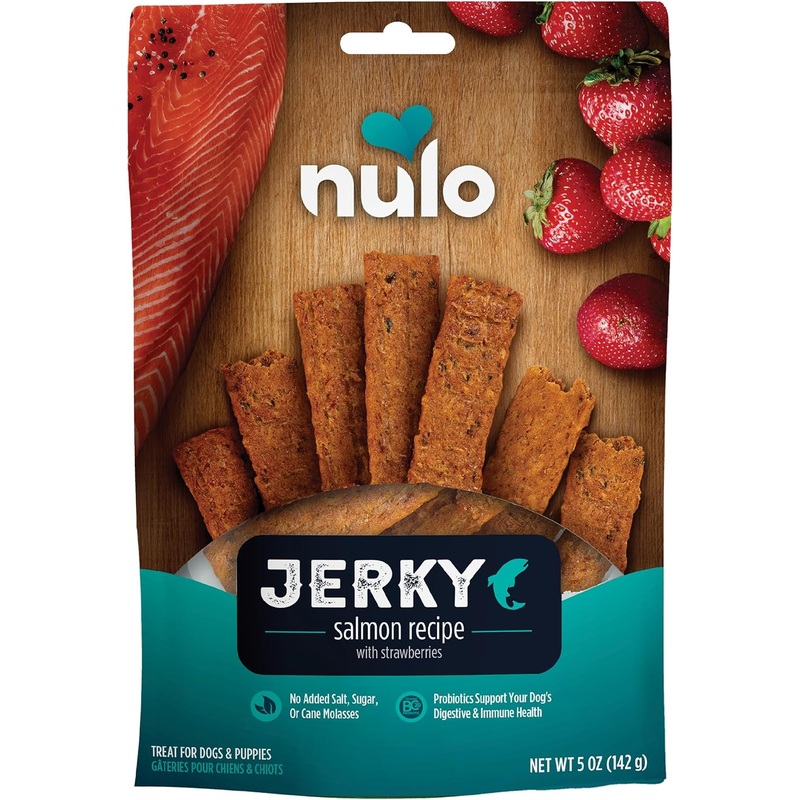 Salmon FreeStyle Jerky Strips by Nulo