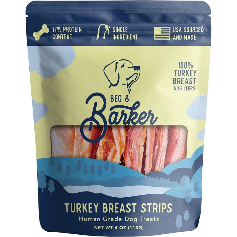Turkey Jerky Strips Dog Treats, 4oz