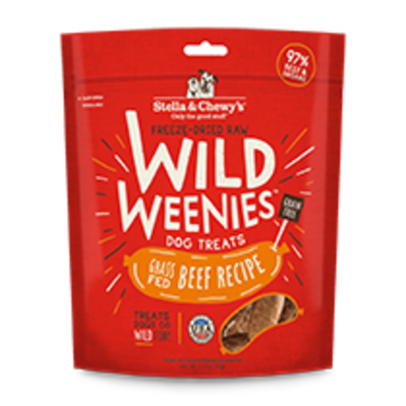 Wild Weenies Grass Fed Beef Dog Treats