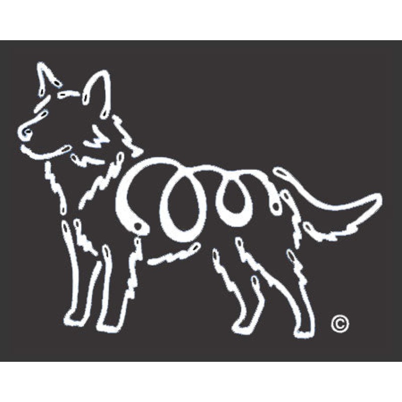 Australian Cattledog Window Sticker