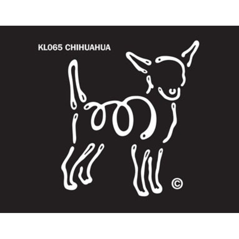 Chihuahua Dog Window Sticker