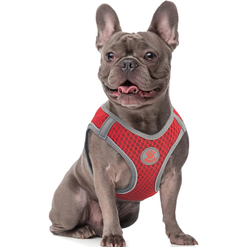 Doco Mesh QUICK FIT Pet Harness, Maroon