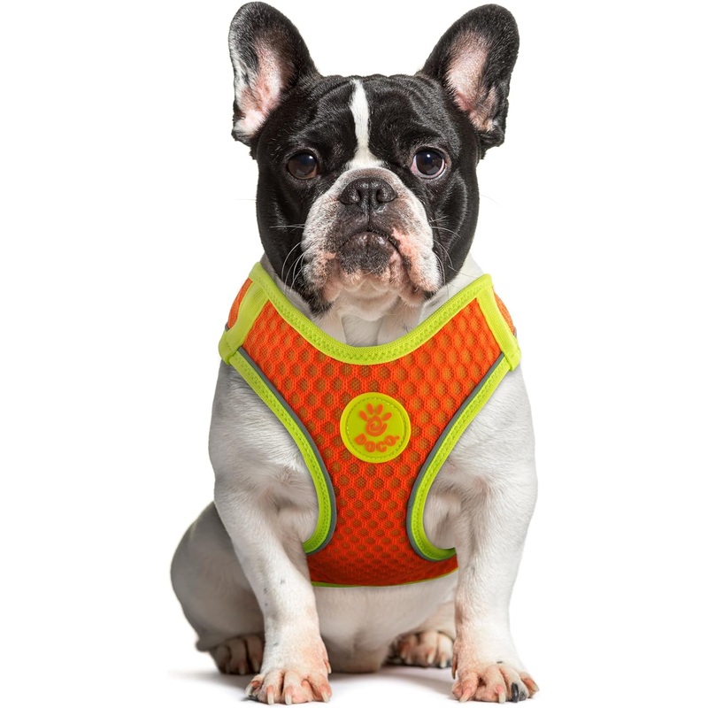 Doco Mesh QUICK FIT Pet Harness, Orange