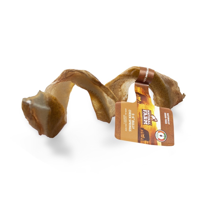 Bully Cheek Springs Dog Treats, 5-6