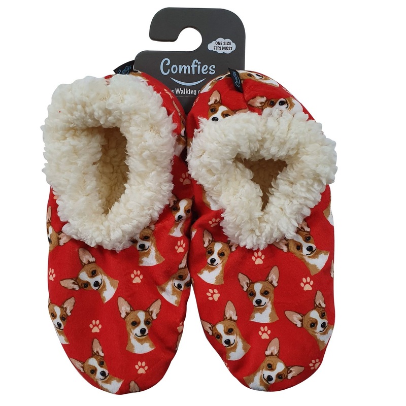 Chihuahua (Fawn) Slippers – Comfies