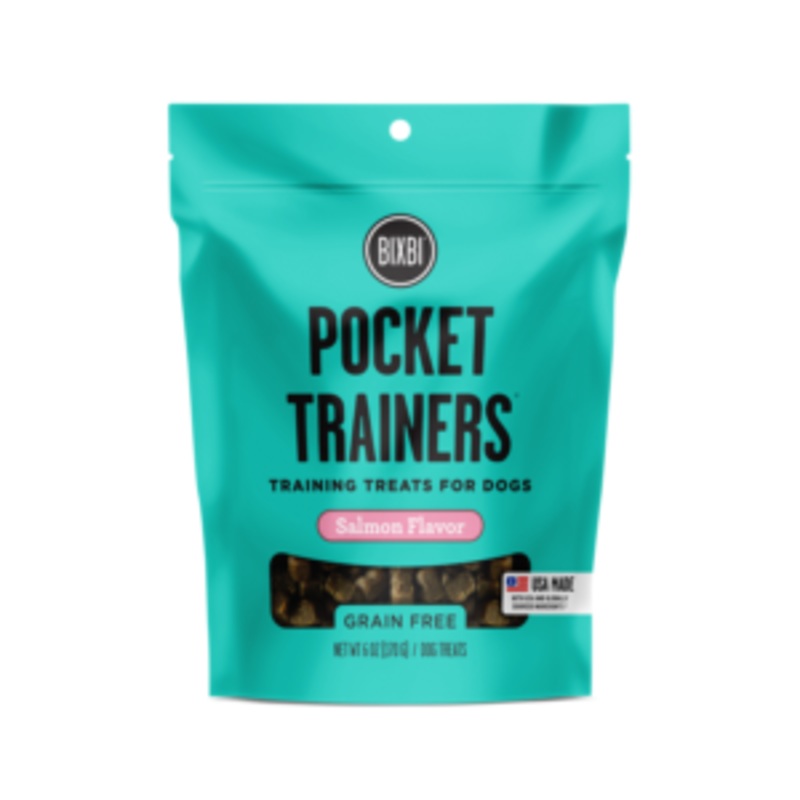 Pocket Trainers Dog Treats by Bixbi – Salmon Flavor