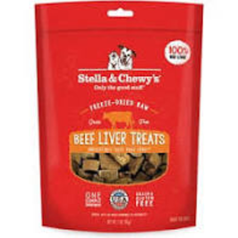 Freeze-Dried Beef Liver Dog Treats By Stella & Chewy’s