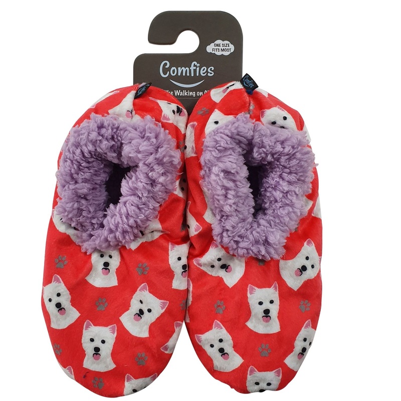 Westie Slippers – Comfies