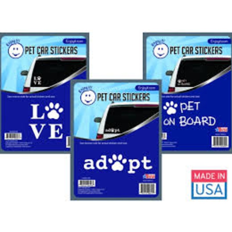 Adopt a Pet Car Sticker|Adopt|Love