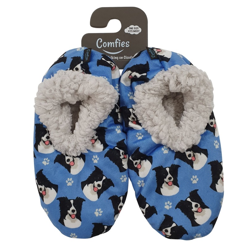 Border Collie Slippers – Comfies