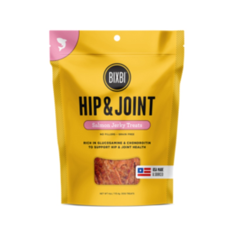 Hip & Joint Salmon Jerky Dog Treats by Bixbi
