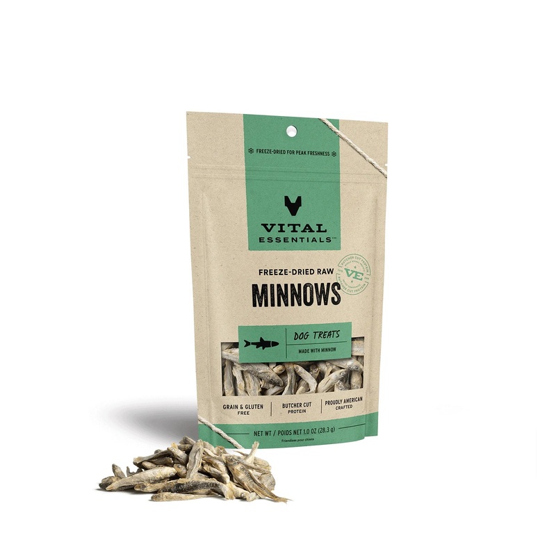 Minnows Dog Treats by Vital Essentials -Freeze Dried