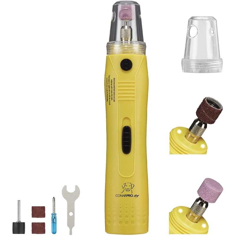 CONAIRPRO dog & cat Quiet Cordless LED Nail Grinder