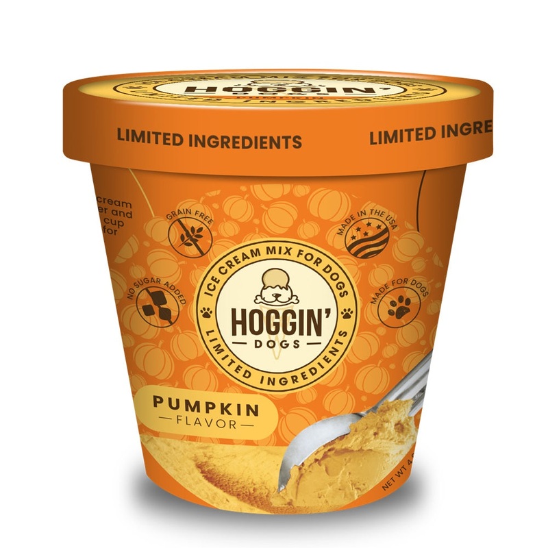 Pumpkin Hoggin’ Dogs Ice Cream Mix