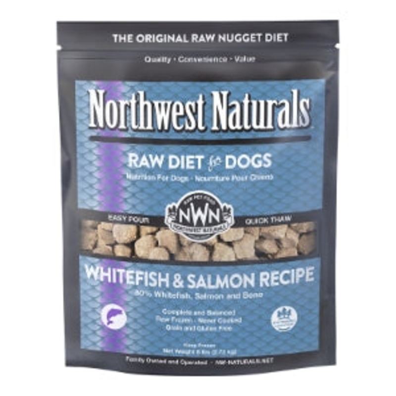 Whitefish & Salmon Raw Dog Food by Northwest Naturals –  No Shipping
