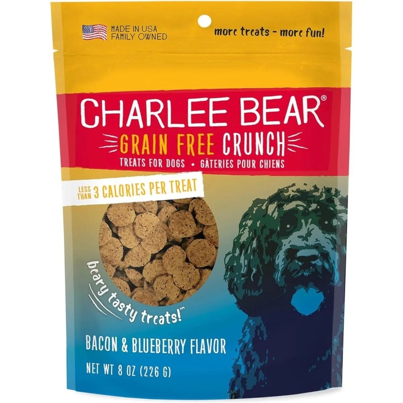 Charlee Bear Grain Free Crunch Dog Treats 8 oz