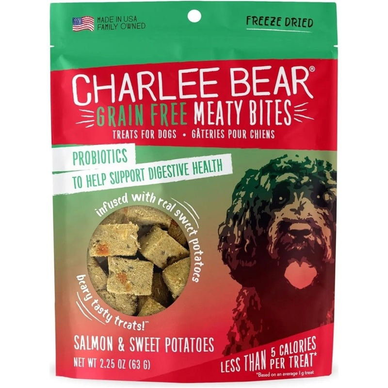 Charlee Bear Meaty Bites Dog Treats 2.5oz