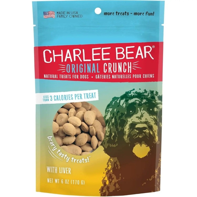 Charlee Bear Original Dog Treats, Chicken Liver