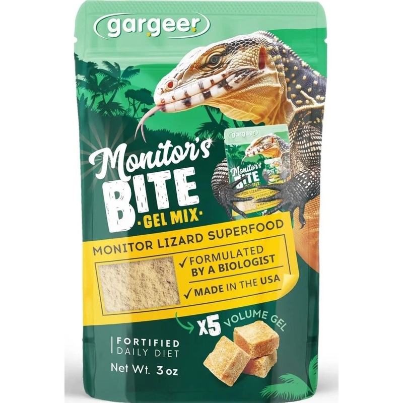 Gargeer Complete Gel Diet Monitor Lizard Food 3oz