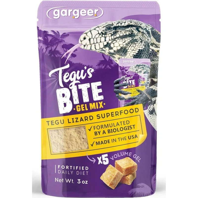 Gargeer Complete Gel Diet Tegu Lizard Food 3oz