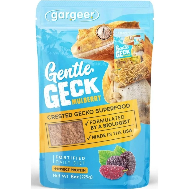 Gargeer Complete Mulberry & Insects Protein Crested Gecko Food