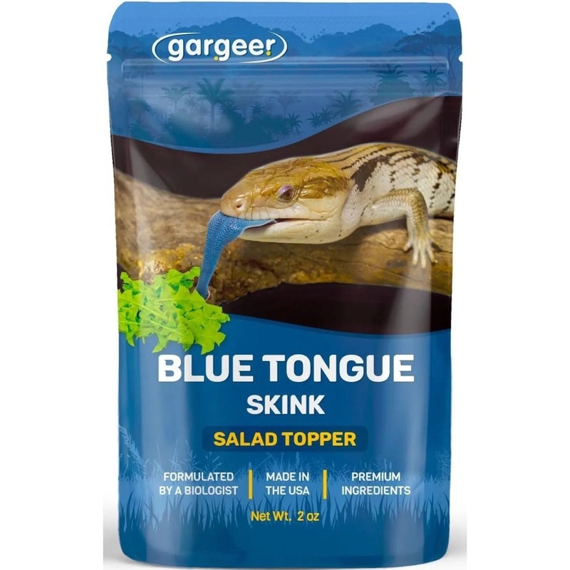 Gargeer Flower Salad Mix Blue Tongue Skink Food Topper 2oz