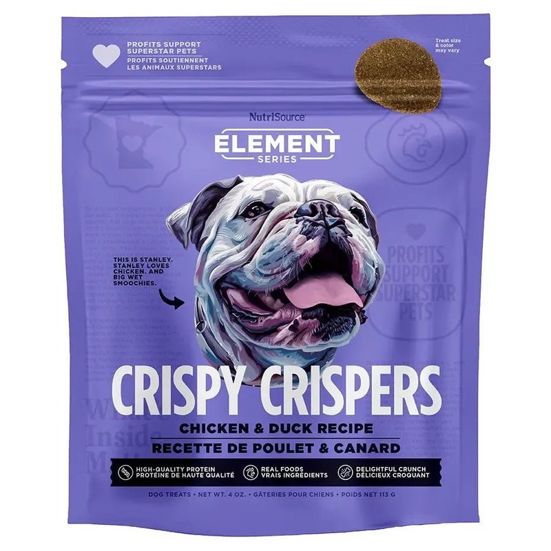 NutriSource Element Series Crispy Crispers Dog Treats 4 oz