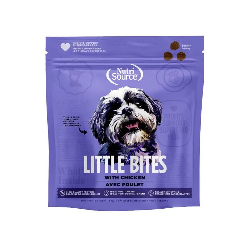 NutriSource Little Bites Dog Treats 6 oz