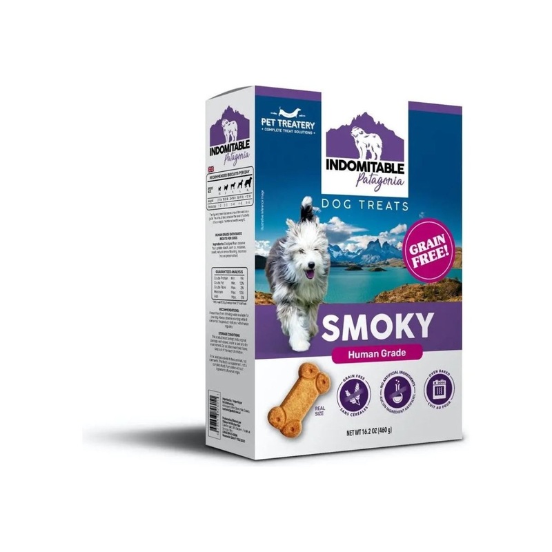 Pet Treatery Indomitable Smoky Grain-Free Everyday Biscuits for Dogs 16.2 oz./460 gm
